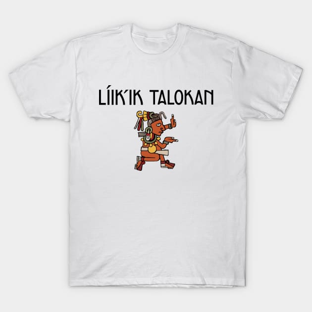 Líik'ik Talokan - Woman drawing - Dark version T-Shirt by AO01